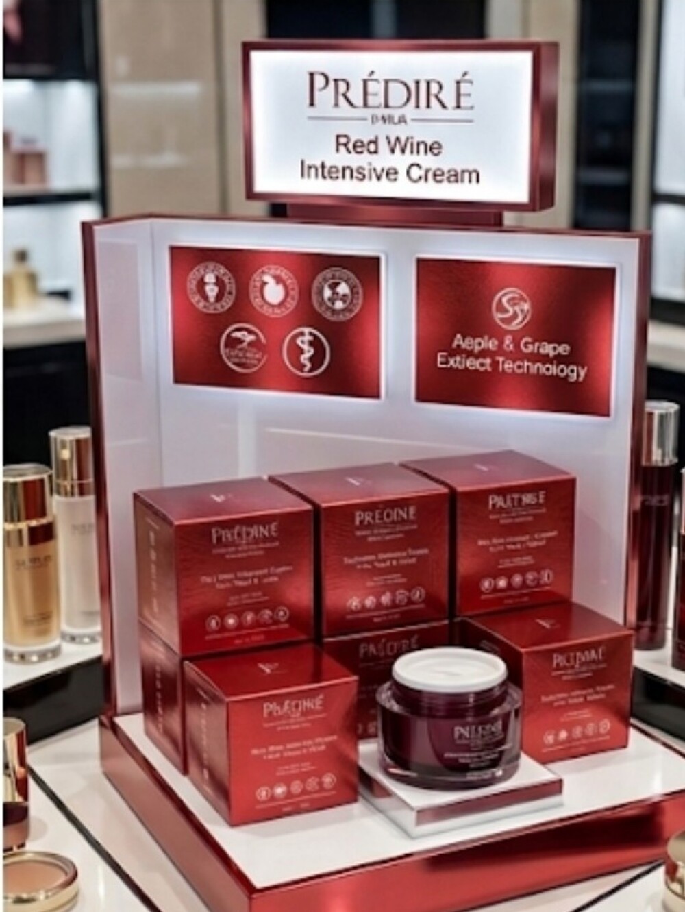 Prédiré Red Wine Intensive Cream - Red - Picture 3 of 4